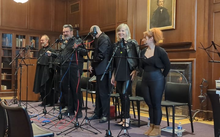 Listen to "The Murders in the Rue Morgue" by The National Edgar Allan Poe Theater On the Air