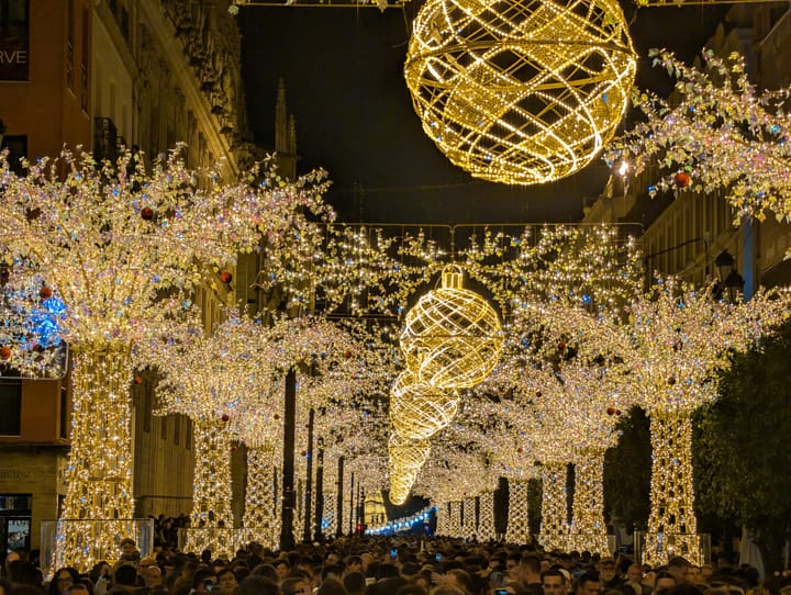 Seville's 9 Million Holiday Lights